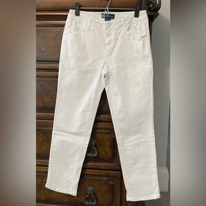 Democracy Optic White Flex-Ellent Girlfriend Jeans Size 4 - NWOT